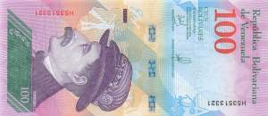 100 Bolivares 2018